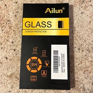 Aliun screen protector 3 pak for iPhone X/Xs/11 pro